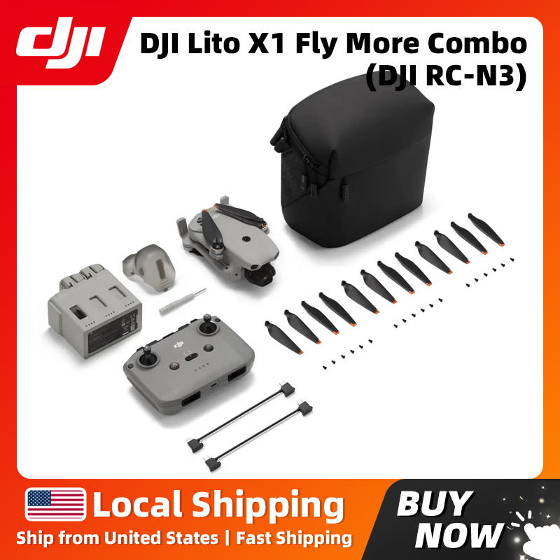 DJI Lito X1 Fly More Combo (DJ - Drone Gimbal 3 Axis บทวิจารณ์และราคา