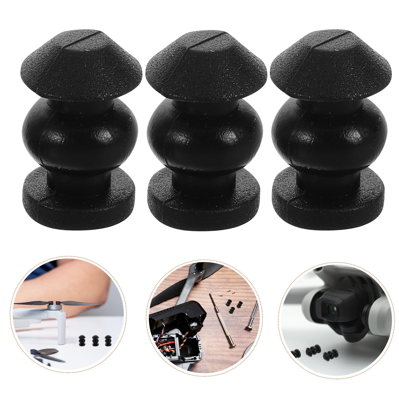 ลูกบอลซิลิโคนกันกระแทกสำหรับกิ - Drone Gimbal Dampener บทวิจารณ์และราคา