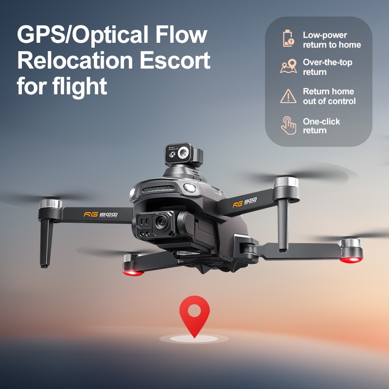 ใหม่ RG800 MAX Drone 1080P HD  - Drone Gimbal 2 Axis บทวิจารณ์และราคา