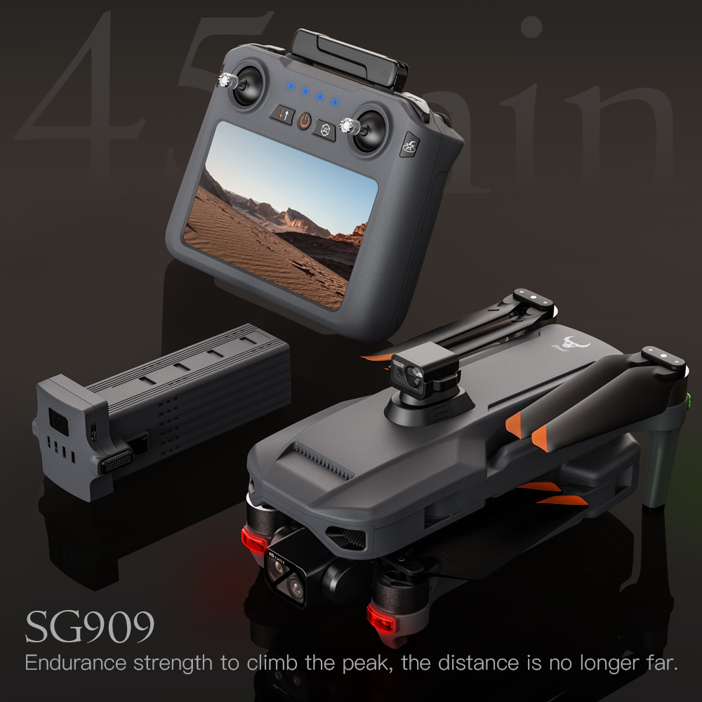 Teeggi SG909 MAX GPS Drone พร้ - Drone Gimbal 3 Axis บทวิจารณ์และราคา